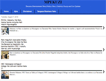 Tablet Screenshot of mpekuzihuru.com
